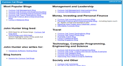 Desktop Screenshot of curiouscatblog.net