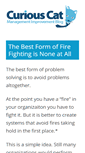 Mobile Screenshot of management.curiouscatblog.net